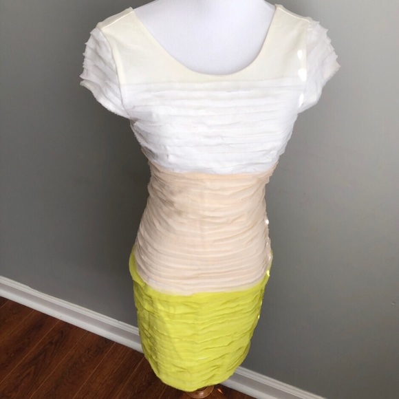 BeBe body-con layered raw hem π - Picture 4 of 6